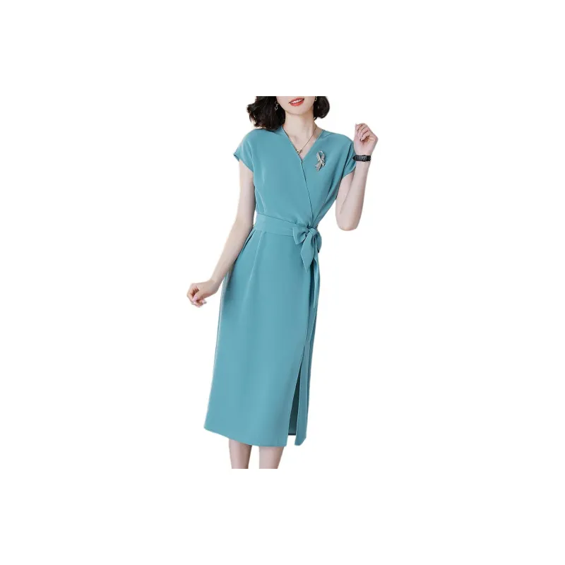 The Temptation Of The Muse Short Sleeved Dress Women's-0