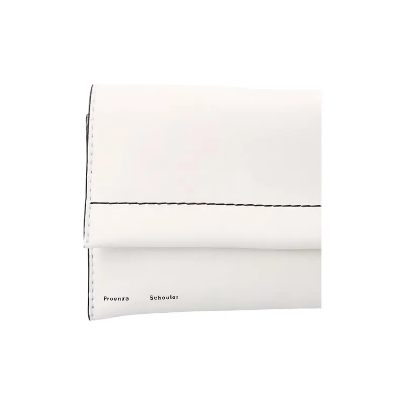 PROENZA SCHOULER Cow Leather Portable Crossbody Bag Shoulder Bag Women's White-3
