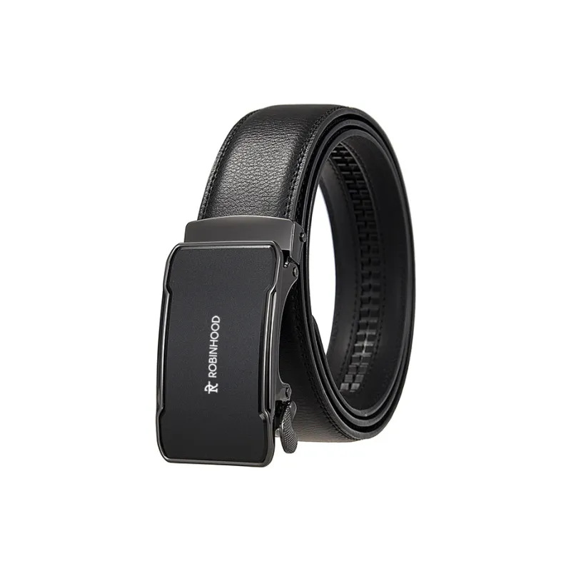 ROBINHOOD Cow Leather Belts Men's Width 3.5CM-0