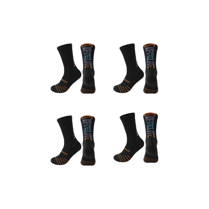 Gentle Welcome Basketball Socks Men's 4 Pack-8