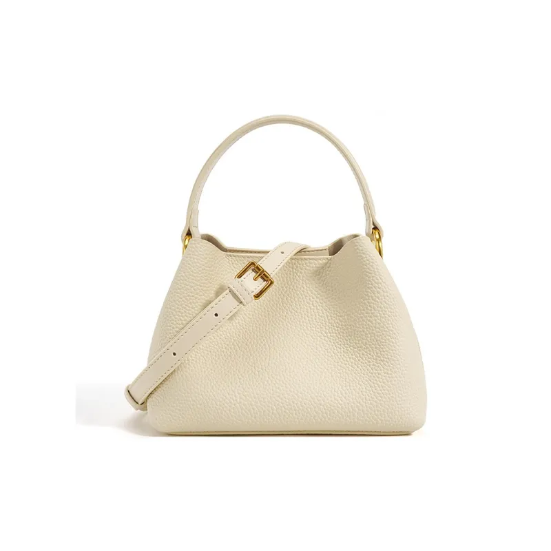 KAISER Cow Leather With Synthetic Leather Shoulder Bag, Crossbody Bag, Handbag Women's Multicolor-5