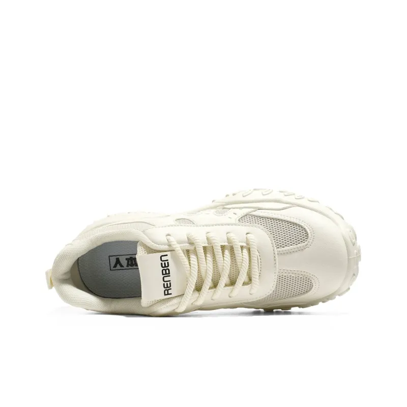 RENBEN Slip Resistant And Breathable Low Top Casual Shoes Women's-3