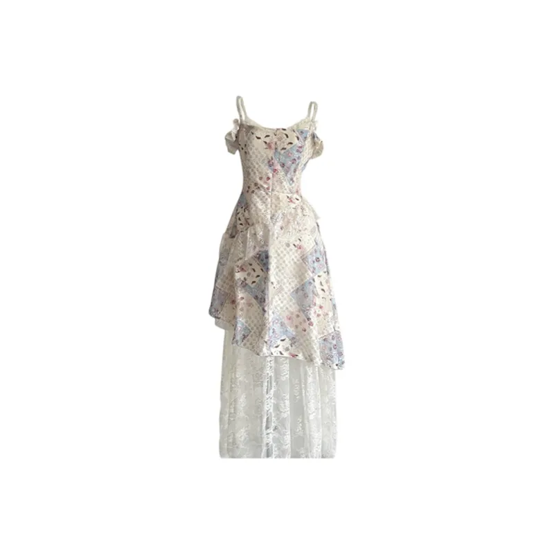 Manekniv Slip Dresses Women's Apricot-1