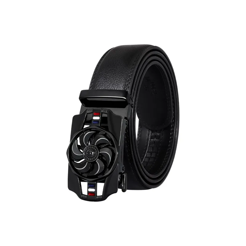 TUCANO Cow Split Leather Belts Men's Width 3.5CM-11
