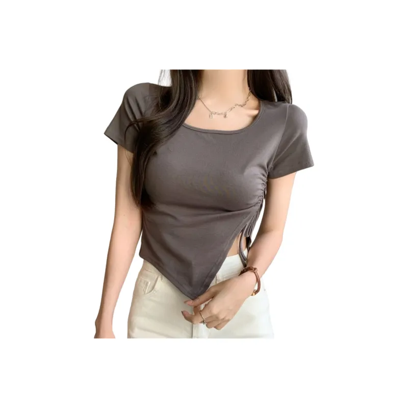 Cotton Gene Set in Sleeve T Shirt Women's-0