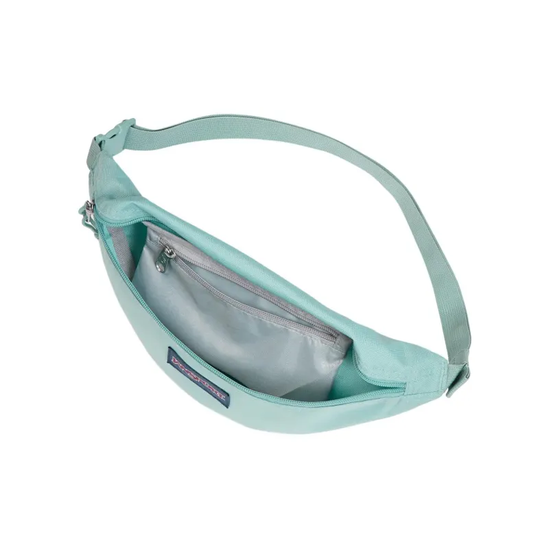 JanSport Polyester Crossbody Fanny Pack Unisex Green-4