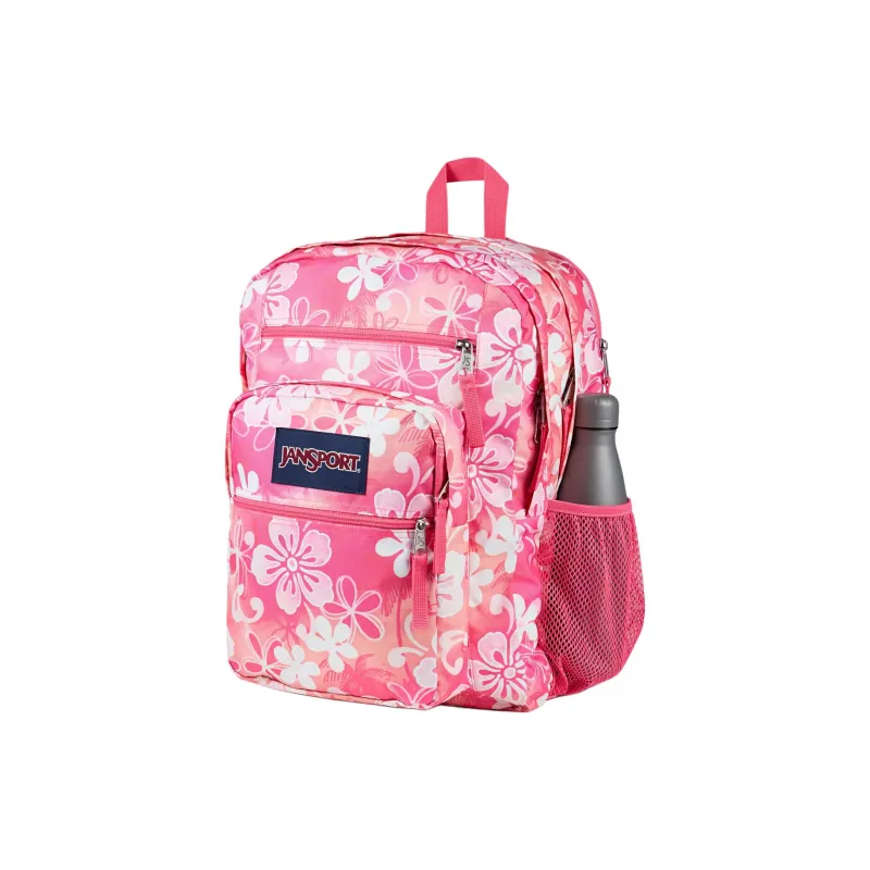 JanSport Polyester Backpack Women's Pink & White-2