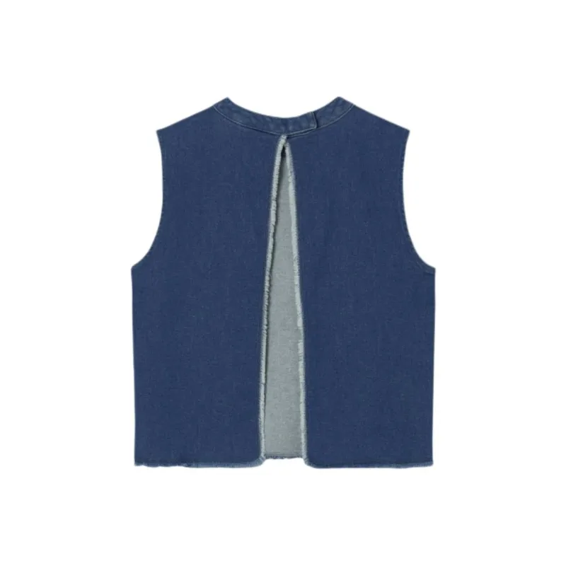 Levis Tank Tops Women's Blue-1