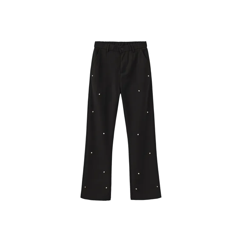 Duamin Casual Pants Unisex Black-0