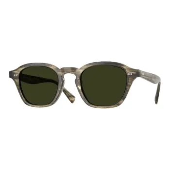 Oliver Peoples Plastic Square Sunglasses Unisex Brown