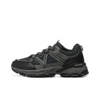 Warrior Slip Resistant, Abrasion Resistant, Lightweight Low Top Hiking Shoes Men's Gray