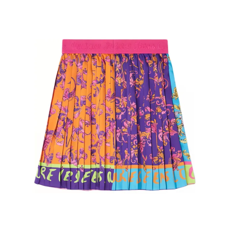 VERSACE JEANS COUTURE Casual Short Skirts Women's Multicolor-1