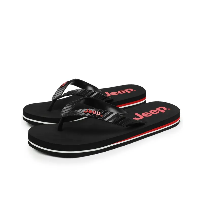 Jeep Odor Resistant Abrasion Resistant Slip Resistant Quick Dry Flip Flops Unisex-7