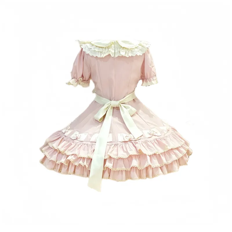 MDEHT Lolita Dresses Women's Pink-1