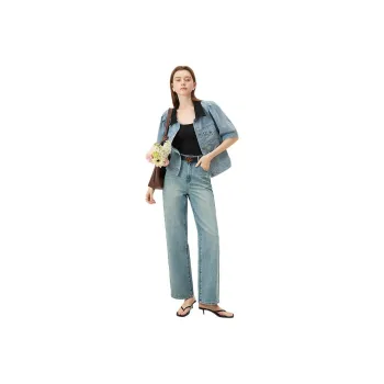 FANSILANEN Shirts Women's Denim Blue