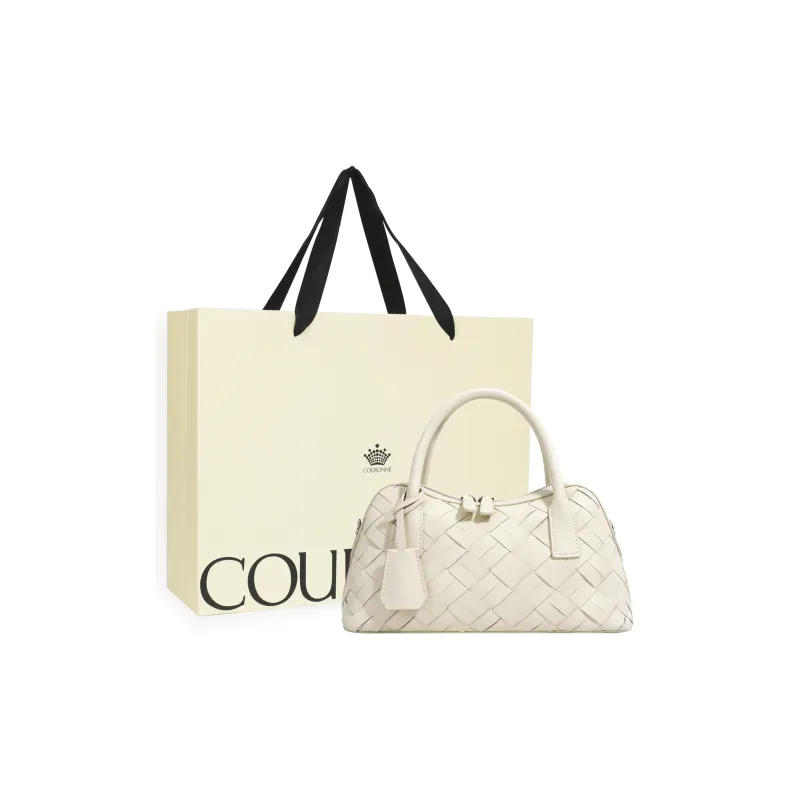 COURONNE Cow Leather Handbag Regular Women's Multicolor-23