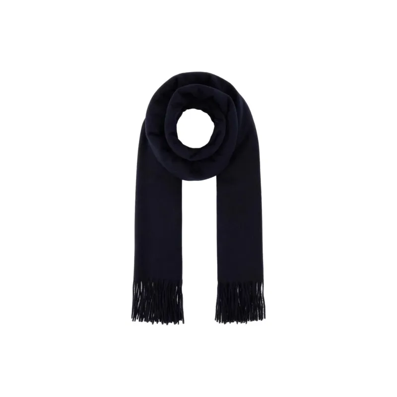 JOHNSTONS OF ELGIN Fringed Knitted Scarf-0
