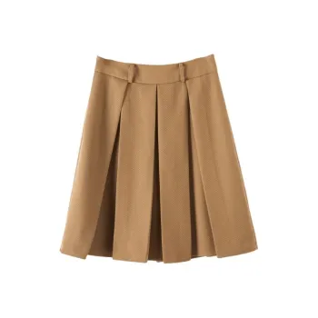 Late White Casual Short Skirts Women's