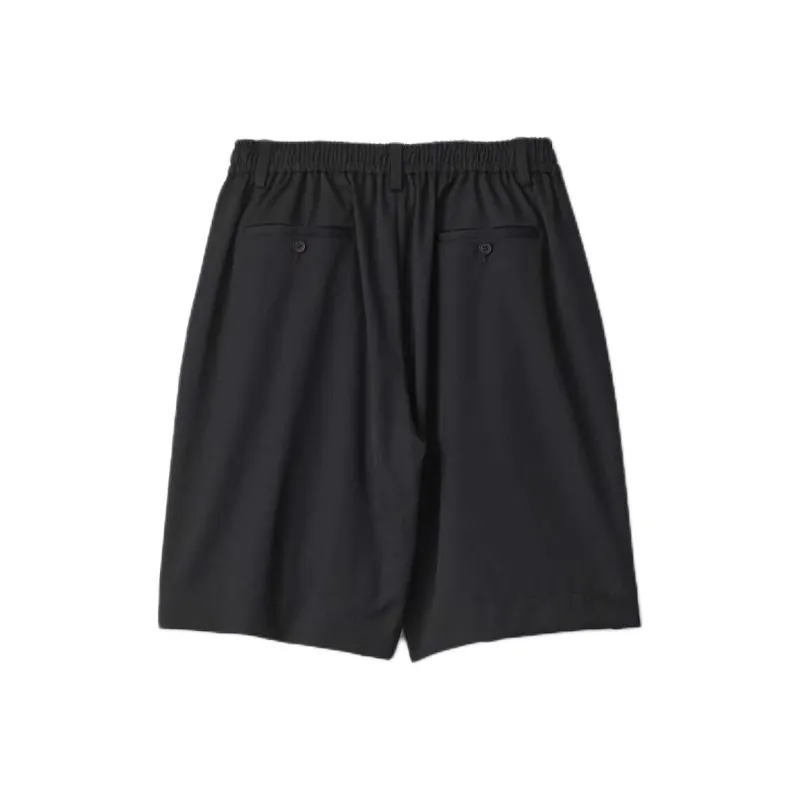 SSSTEIN Pleat detailed Shorts-3