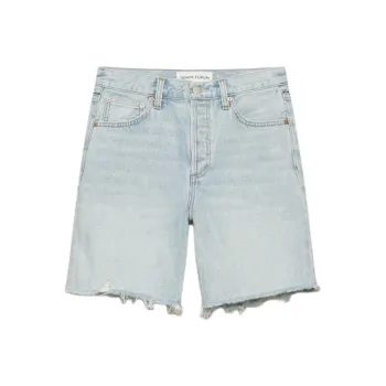 ARITZIA SS25 Denim Forum The '90s Vintage Hi rise Long Denim Short Denim Shorts Women's