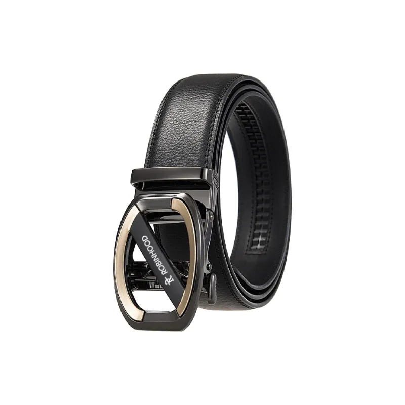ROBINHOOD Cow Leather Belts Men's Width 3.5CM-10