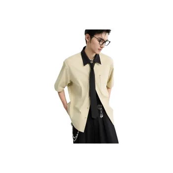 EARL JOEL Shirts Men Khaki