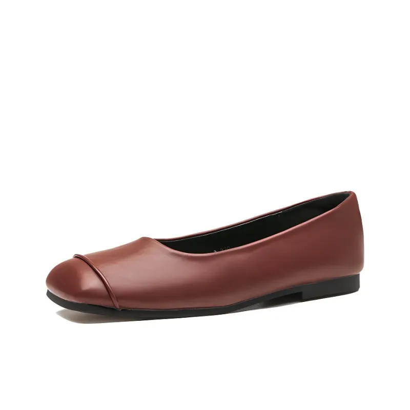 GOSO Casual Single Shoes Women's Burgundy-0