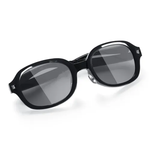 SHAWN LEE Alloy Oval Sunglasses Unisex
