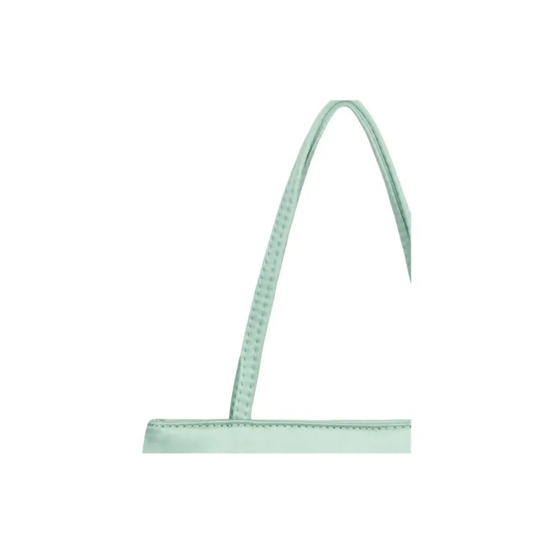 Home Of Hai Silk Tote Bag Shopping Bag Handbag Women's Light Green-1