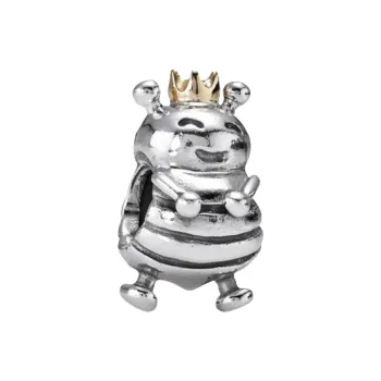 Pandora 14K Gold With 925 Sterling Silver Jewelry Accessories Unisex Silver