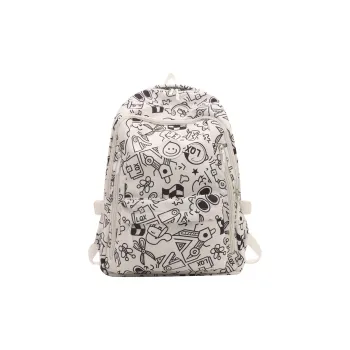 WICKBUEN Oxford Backpack Regular Unisex Black/Purple/Green/Blue/Pink