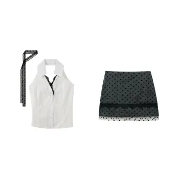 Udon House Two Piece Skirt Sets Women's