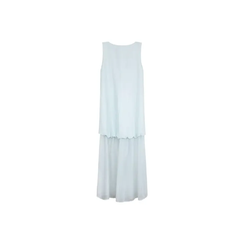 PLANE DRIFT Slip Dresses Women's Light Blue-1