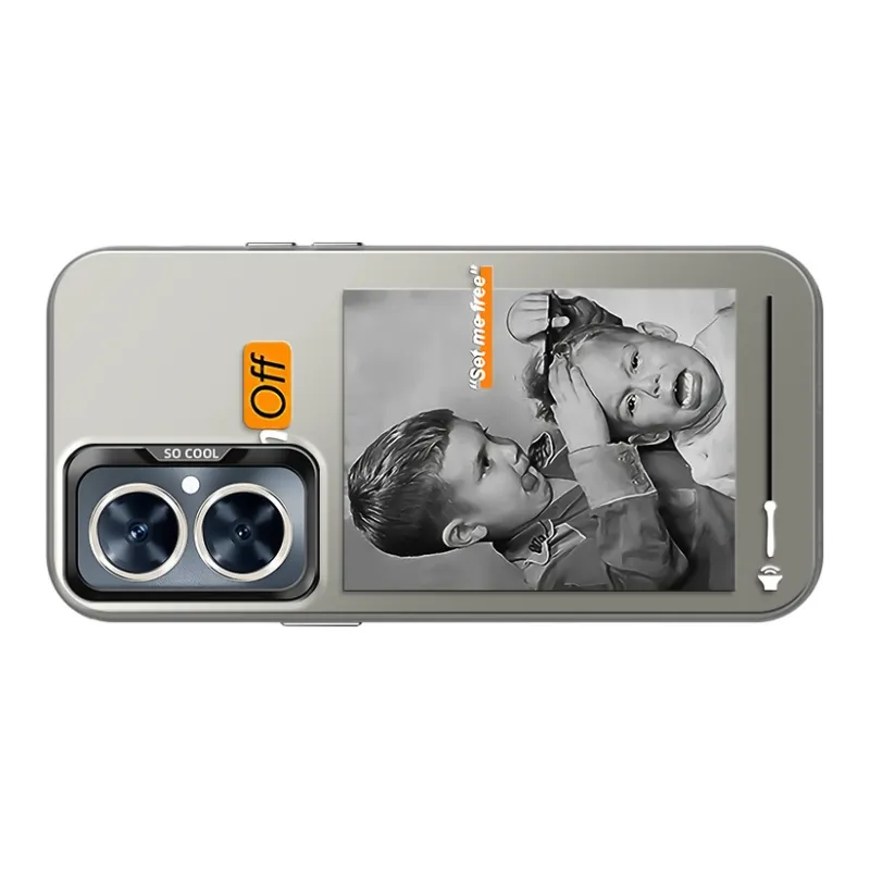 YICAIJIA Matte Material Haircut Boy Y Phone Cases Compatibility With MVMOM 20/30 Trendy And Cool-4