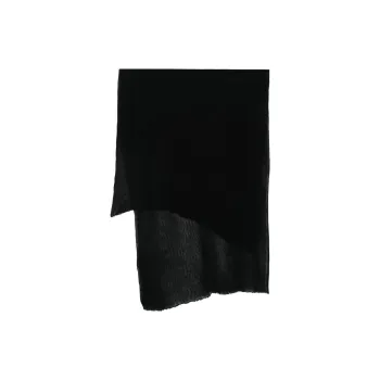 FEDELI Cashmere Knit Scarves Men's Black