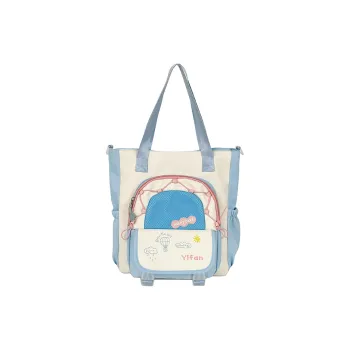 Juju Jimmy Nylon Shoulder Bag Regular Unisex Yellow/Blue/Beige/Black