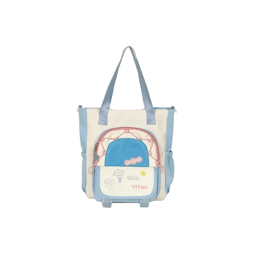 Juju Jimmy Nylon Shoulder Bag Regular Unisex Yellow/Blue/Beige/Black