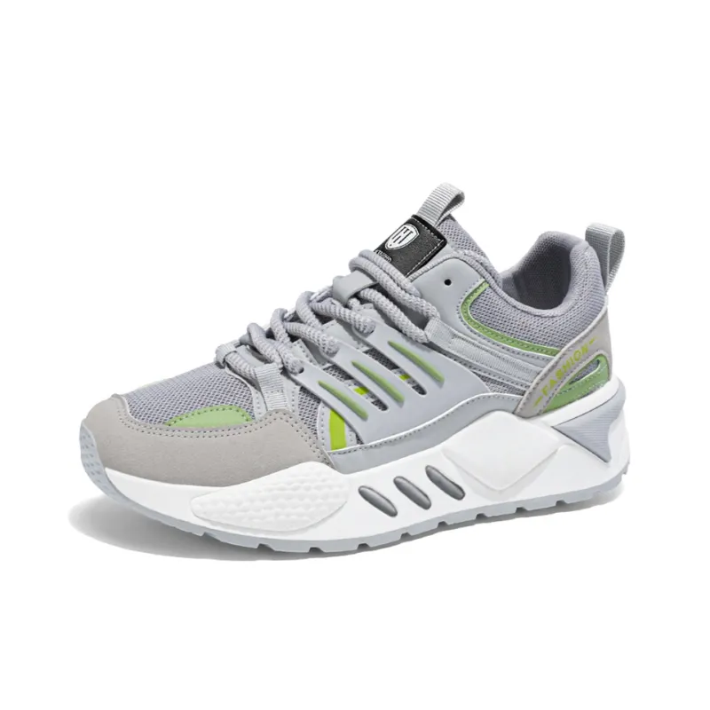 HACKBUTEER Low Top Chunky Sneakers Men's Box Included-12