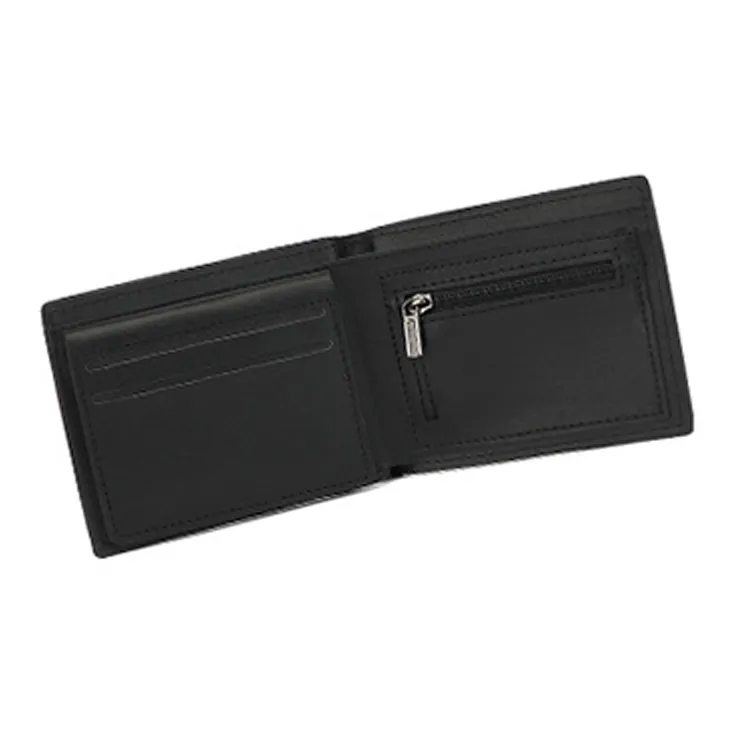 CARTELO Polyester Wallet Men's Black/Carbon Fiber Pattern-8