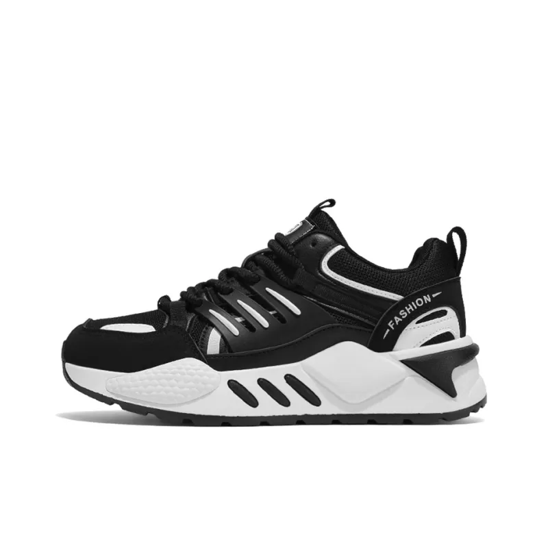 HACKBUTEER Low Top Chunky Sneakers Men's Box Included-6