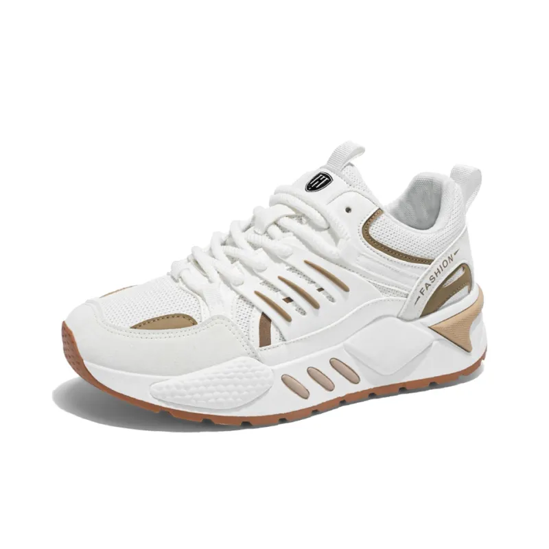 HACKBUTEER Low Top Chunky Sneakers Men's Box Included-2