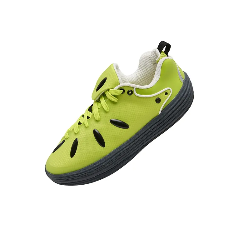 Senzubean Shock Absorbers With Slip Resistant And Abrasion Resistant Properties Low Top Basketball Shoes Men's Green-2