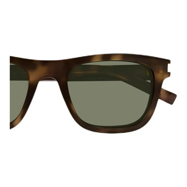 SAINT LAURENT Recycled Acetate Butterfly Sunglasses Unisex Tortoiseshell-2