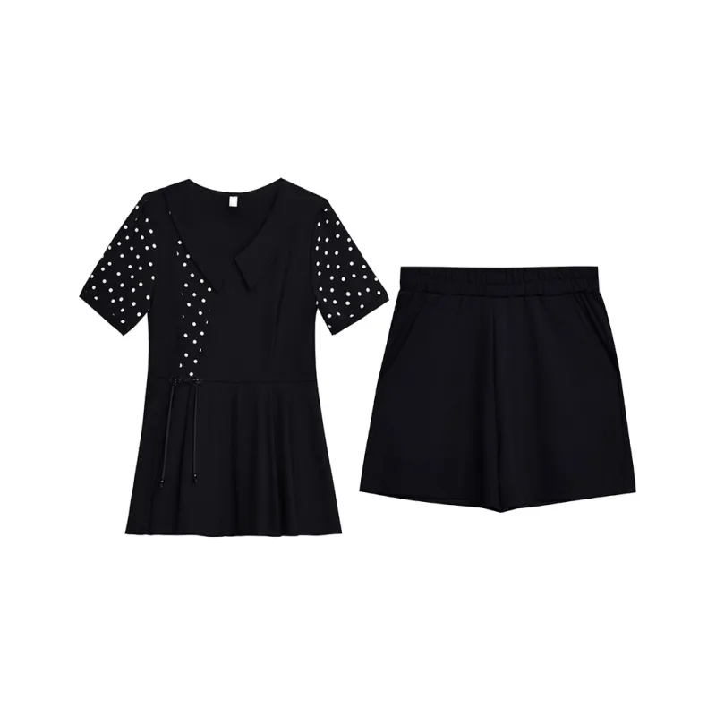 Flowers In Water Casual Suit Women's-2