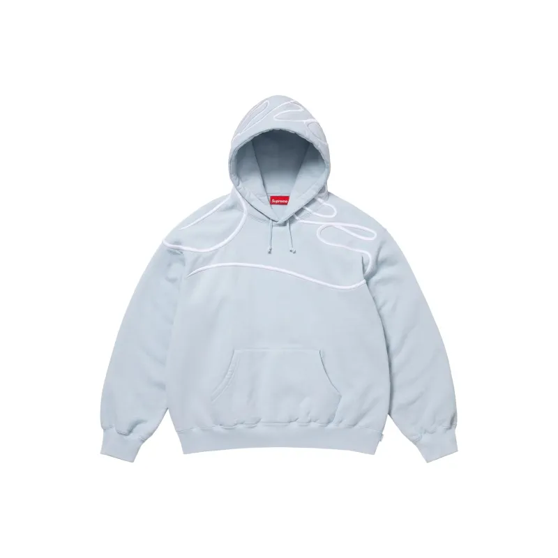 Supreme Shoulder Script Hooded Sweatshirt-11