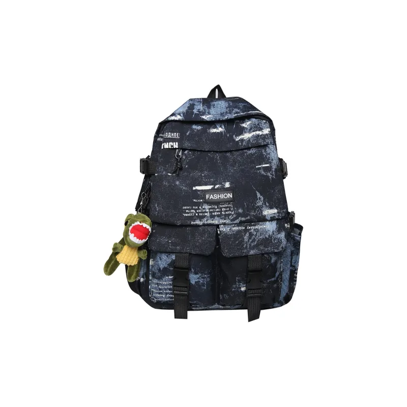 WICKBUEN Nylon Backpack Unisex Multicolor-6