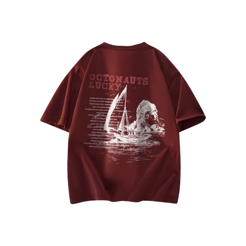 Small Columns Under The Sea T Shirt Unisex-14