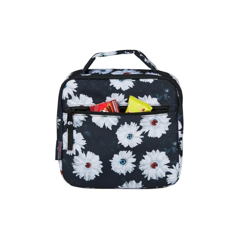 JanSport Recycled Polyester Travel Storage Bag Unisex Dark Blue & White-3