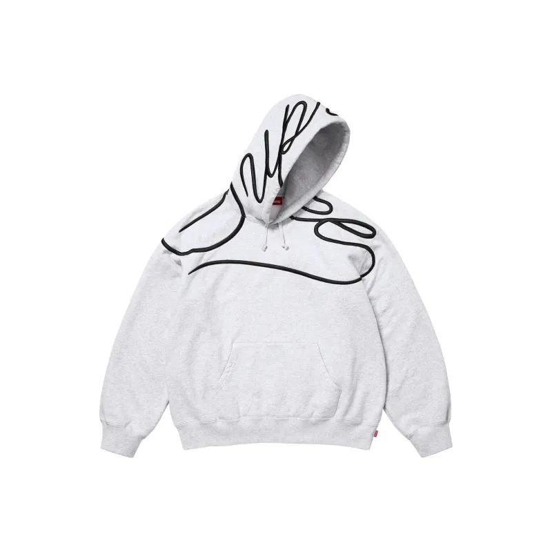 Supreme Shoulder Script Hooded Sweatshirt-4