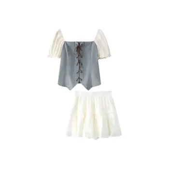 PUREIDOL Two Piece Skirt Sets Women's